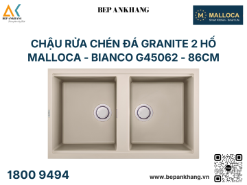 Chậu rửa Malloca BIANCO G-45062